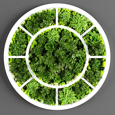 132 Vertical Garden: Create Your Own Lush Oasis 3D model image 1 