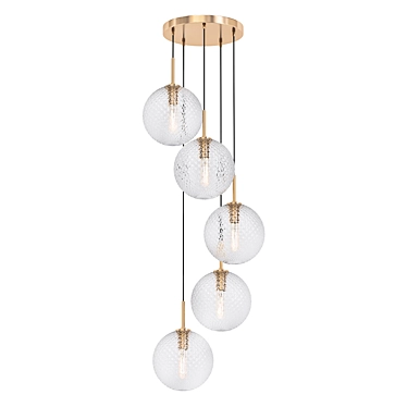 Cascade Pendant Light: FINNAR 3D model image 1 