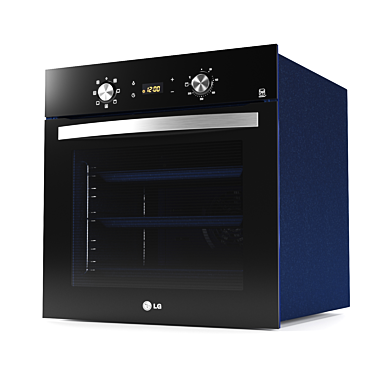 LG LB645E329T1 Built-In Oven - Sleek and Efficient 3D model image 1 