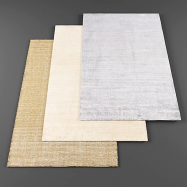 High-Resolution Rugs Bundle 3D model image 1 