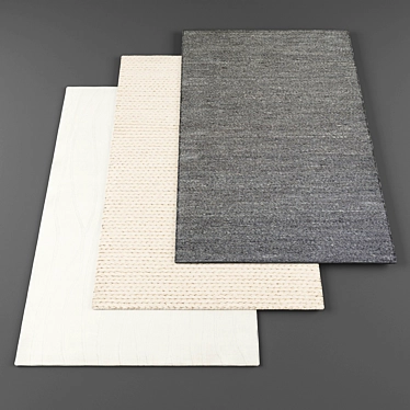 High Resolution Rugs Set 3D model image 1 