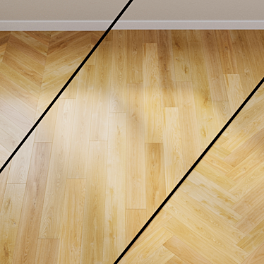 Avatara Comfort Oak Beige Flooring 3D model image 1 