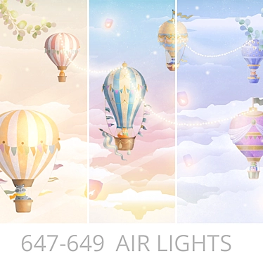 Wallpapers / Air Lights / Photo Wallpaper / Panels / Fresco