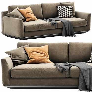 Modern Horm Ellington Sofa 3D model image 1 