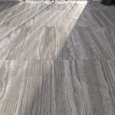 Navona Gray Vein Floor Tile - 30x60 cm 3D model image 1 