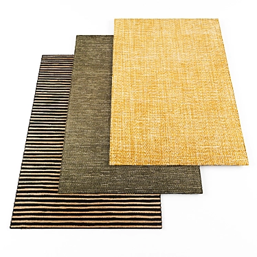 High-Resolution Carpets Bundle 3D model image 1 