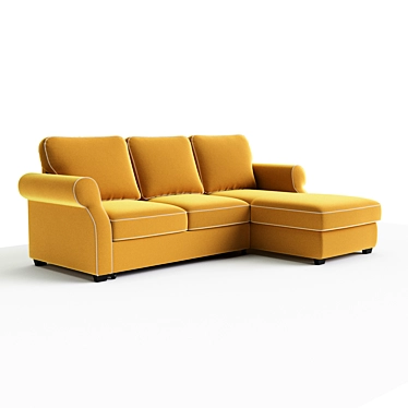 Amelie Corner Sofa: Stylish and Versatile 3D model image 1 