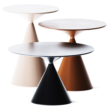 Minimalist Coffee Tables Set 3D model image 1 