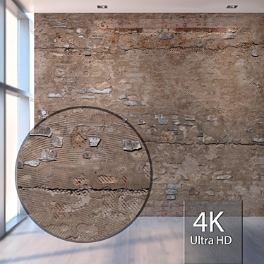 Handcrafted Seamless Plaster Texture 3D model image 1 