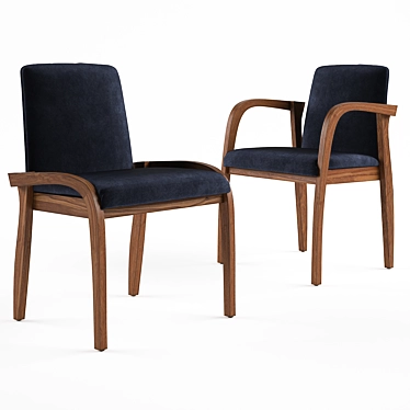 Ultimate Comfort: Ulisse Armchair 3D model image 1 