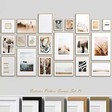 Interior Picture Frames Set-79