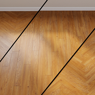 Ardèche Oak Balterio Laminate 3D model image 1 