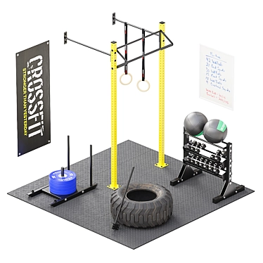 Functional Training Gear 3D model image 1 