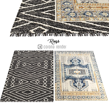Plushy Carpets for Cozy Homes 3D model image 1 