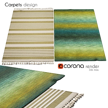 Luxury Carpets Collection 3D model image 1 