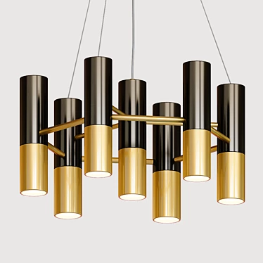 Ultra GU10 Pendant Chandelier 3D model image 1 