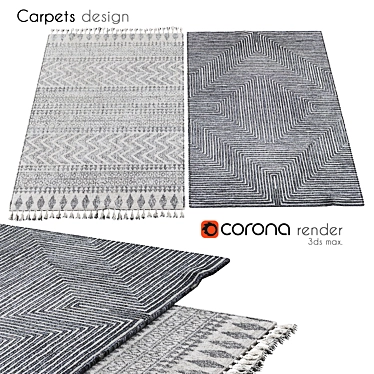 Durable Comfort: Carpets 023 3D model image 1 