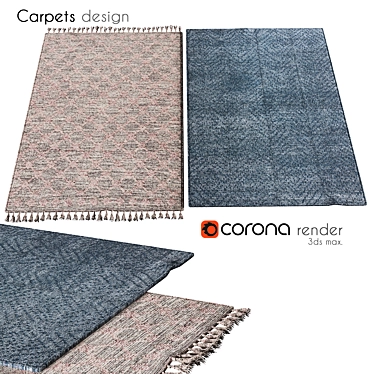 Cozy Carpets: Polyblend Perfection 3D model image 1 
