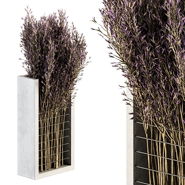 Lavender Bouquet: Gracious Aroma 3D model image 1 