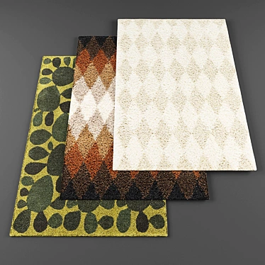 High-Resolution Rug Set 3D model image 1 