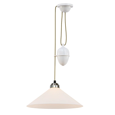 Cobb Pendant: Adjustable Elegance 3D model image 1 