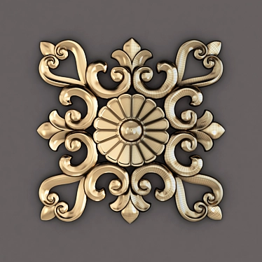 Elegant Decor Ornament Set 3D model image 1 