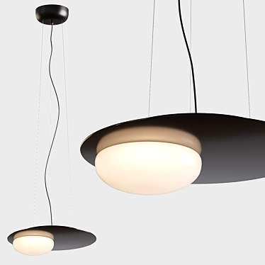 Contemporary Pendant Lights | D42cm | 90-260V 3D model image 1 