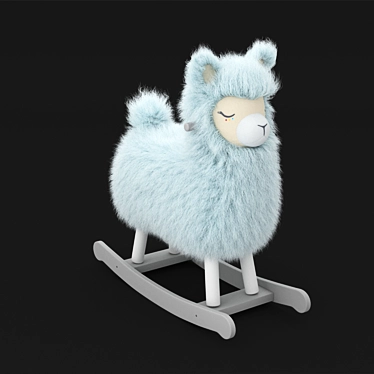 Playful Rocking Llama: Rio 3D model image 1 