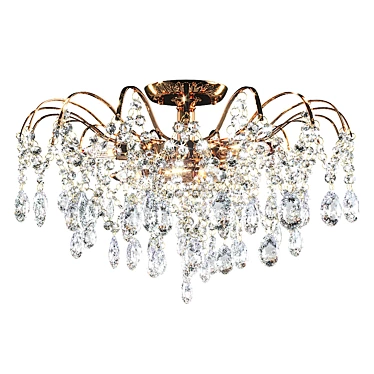 Contemporary Chandelier: MW-Light Breeze 3D model image 1 