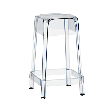 Elegant Pedrali Rubik Bar Stool 3D model image 1 