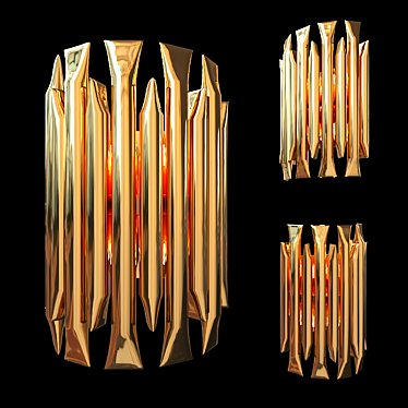 LoftDesigne 8204: Modern 4-Light Wall Lamp 3D model image 1 