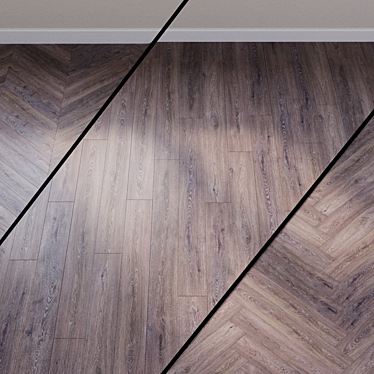 Super Natural Studio Oak Laminate 3D model image 1 