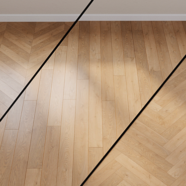 El Paso Oak Laminate - Classic & Versatile 3D model image 1 