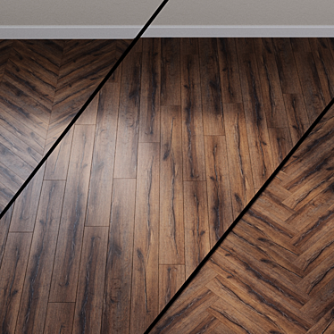 Title: Monastery Oak Laminate Flooring 3D model image 1 