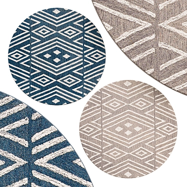 Luxury Circular Rugs | No. 169 3D model image 1 