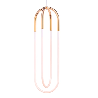 Rudi Double Loop Pendant Light 3D model image 1 