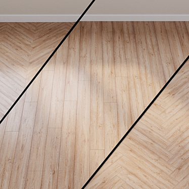 Nature Line Old Oak Laminate 3D model image 1 