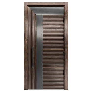 StrongSteel Bent Door 3D model image 1 