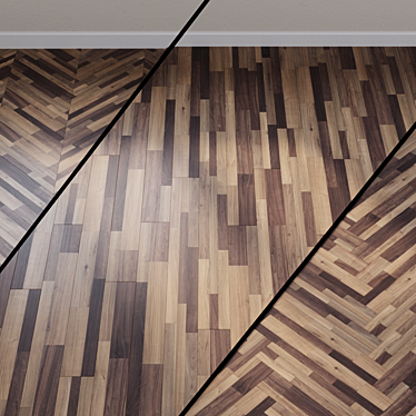 Twilight Wood Mix Laminate 3D model image 1 