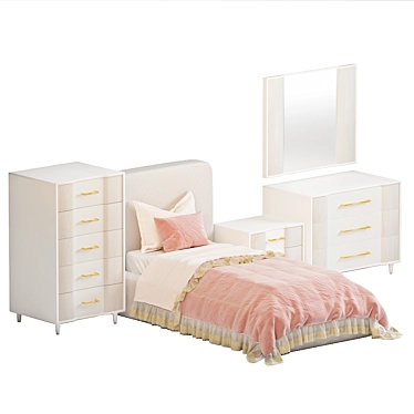 Timeless Elegance: Kids Furniture 3D model image 1 