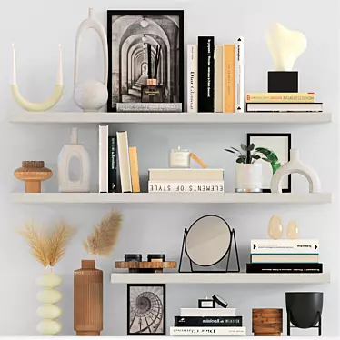 H&M Accessory Collection: Fragrance, Candles, Décor & More 3D model image 1 