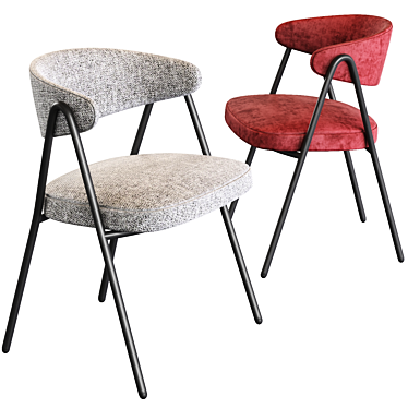 ErgoBliss Chia Chair 3D model image 1 