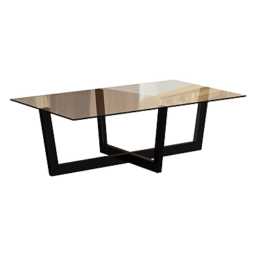 Plum Modern Coffee Table 3D model image 1 