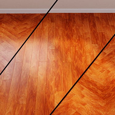Wild Amber Maple Laminate: Quick-Step Country Collection 3D model image 1 