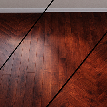 Colonial Oak Laminate: Quick-Step Country Collection 3D model image 1 