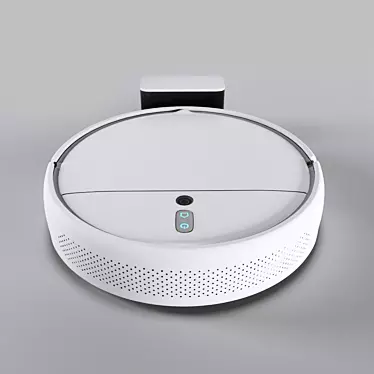 Xiaomi Mi Robot Vacuum-Mop: Powerful Cleaning with Precision 3D model image 1 
