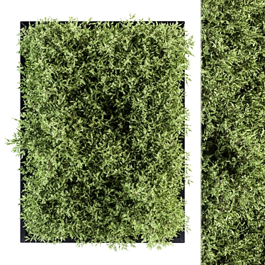 Modern Vertical Garden Wall Decor 3D model image 1 