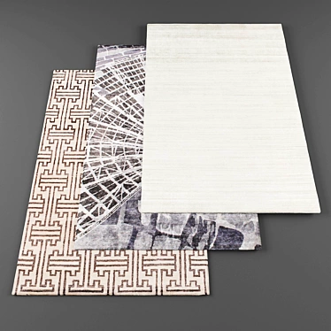 High Resolution Rugs Bundle 3D model image 1 