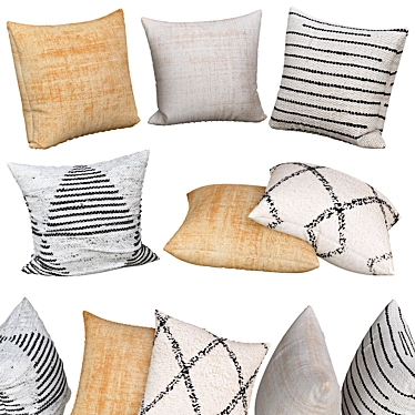 Luxury Decorative Pillows | No. 060 3D model image 1 