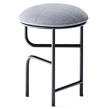 Harmony Stool: Uplifting Blend of Style 3D model image 1 